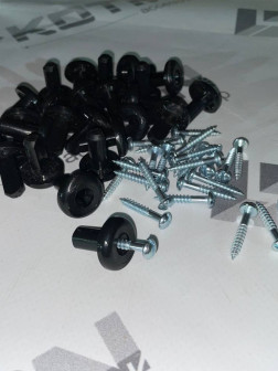 Комплект (шуруп+бонка) 25шт. Н/О